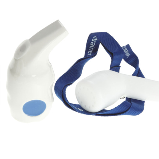 Atemphysiotherapiegerät Flutter VRP 1 mit Halteband + Saltpipe